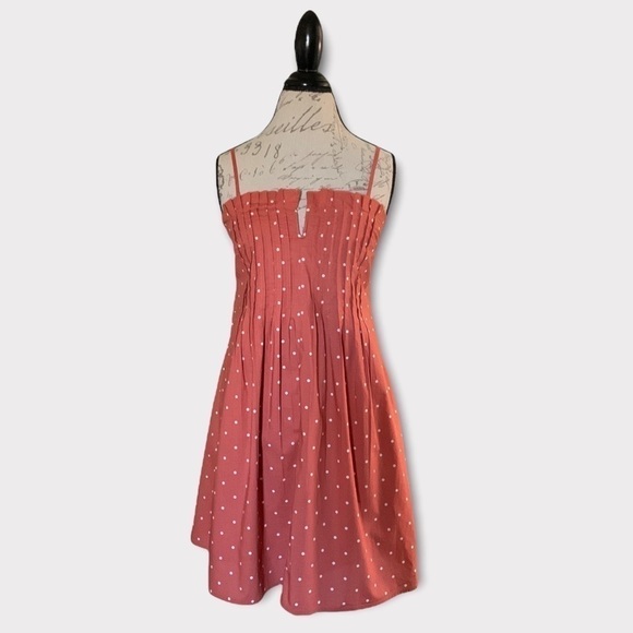 Madewell Pintuck Cami Dress in Polka Dot - Picture 2 of 16